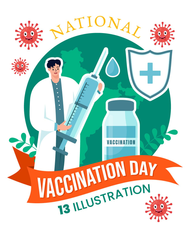 Kit Graphique #377540 Vaccination Jour Web Design - Logo template Preview