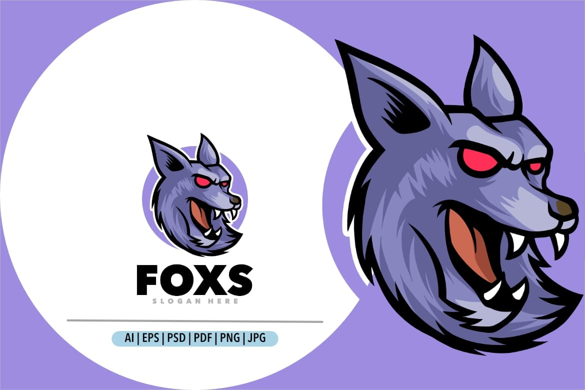 Kit Graphique #377651 Roaring Fox Divers Modles Web - Logo template Preview