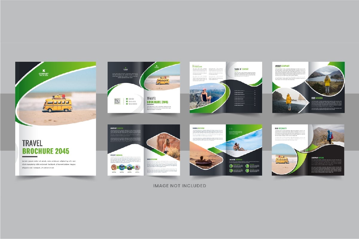 Kit Graphique #377676 Brochure Tourne Web Design - Logo template Preview
