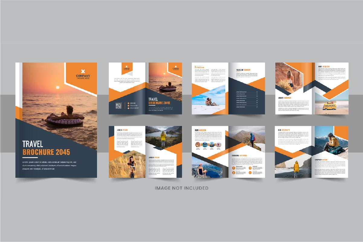 Kit Graphique #377678 Brochure Tourne Web Design - Logo template Preview