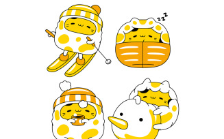 Cute Cat Character Pack #13