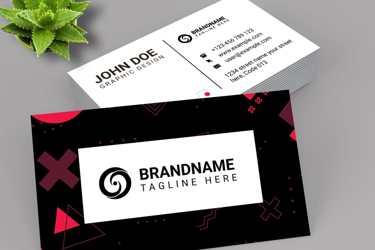 Template #377718 Business Card Webdesign Template - Logo template Preview