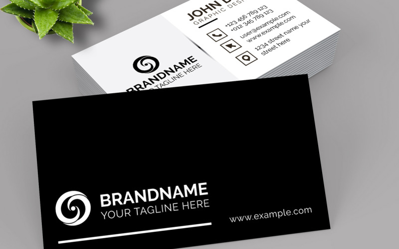 Creative And Corporate Business Card Template Corporate Identity