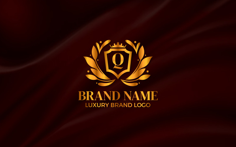 Luxury letter logo, Luxury Brand identity design V2 Logo Template