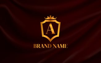 Luxury letter logo, Luxury Brand identity design
