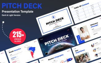 Pitch Deck Business Presentation Layout Design