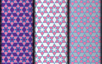 Seamless element geometric pattern design texture