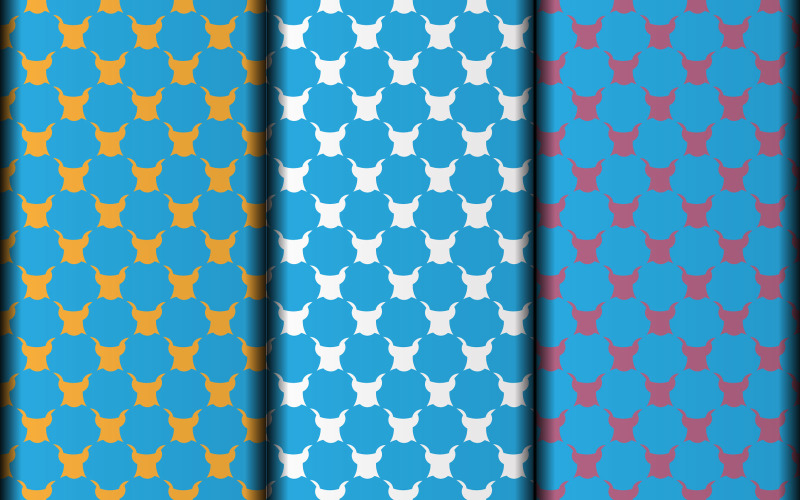 Simple seamless minimal pattern design template Pattern