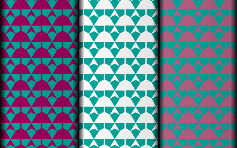 Vector minimalist pattern design template. Pattern
