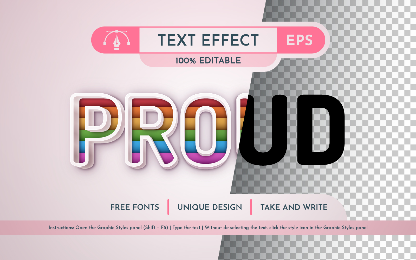 Template #377823 Effect Font Webdesign Template - Logo template Preview