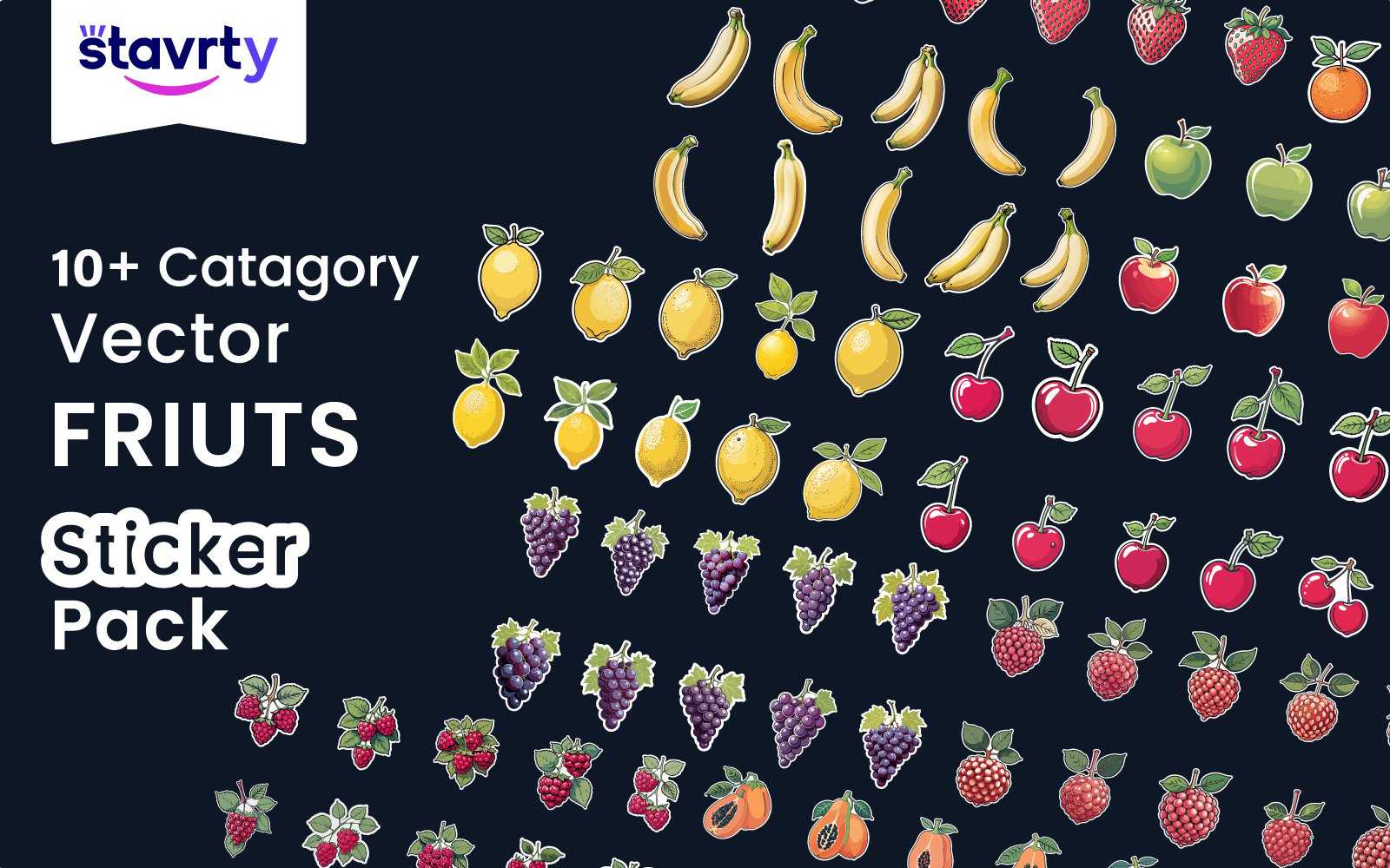 Kit Graphique #377879 Fruit Fruits Web Design - Logo template Preview