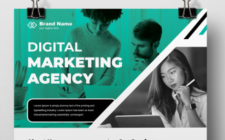 Digital Marketings Flyer Template