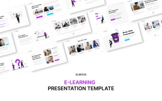 E-Learning Keynote Template Presentation