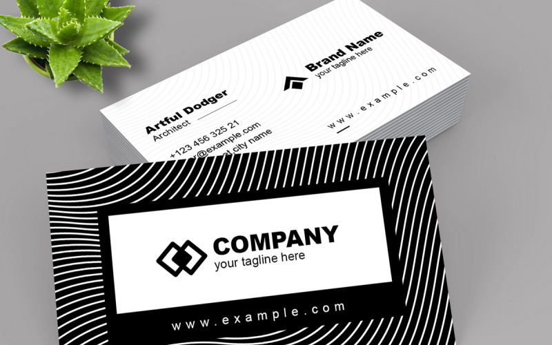 Minimalist Business Card Templates Corporate Identity