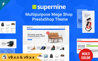 Supernine - Multipurpose Mega Shop Prestashop Theme