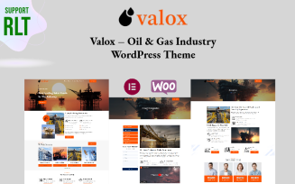 Valox – Oil & Gas Industry WordPress Theme