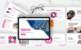 Ejensi – Digital Agency Google Slides Template