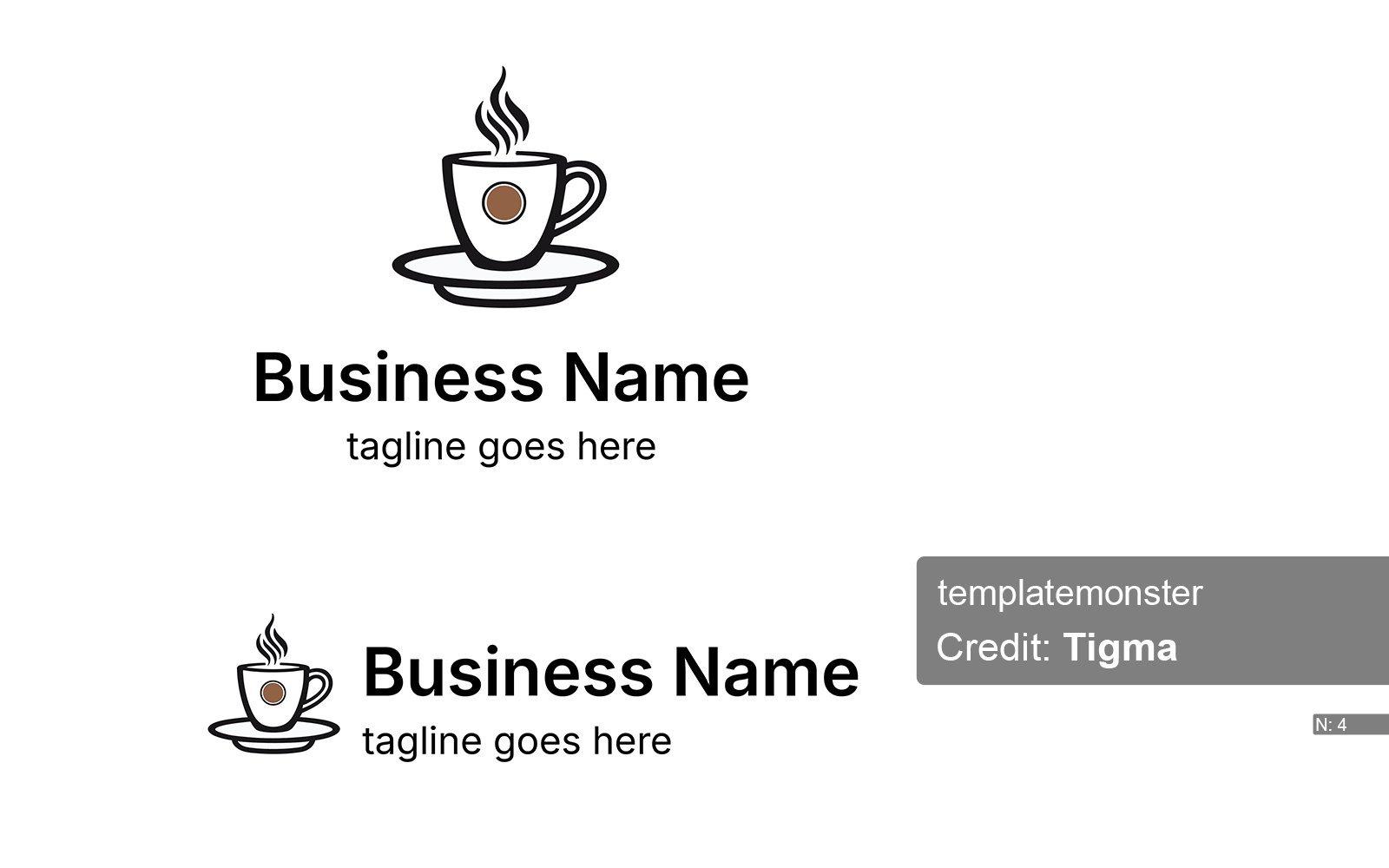 Kit Graphique #378067 Coffee Logo Divers Modles Web - Logo template Preview