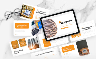 Onegrow – SEO Marketing Keynote Template