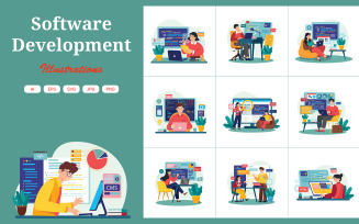 M641_Software Development Illustration Pack
