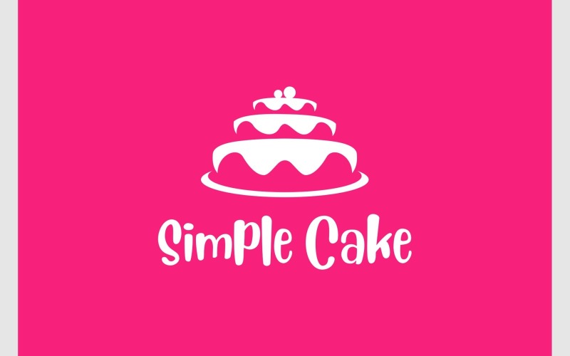 Cake Birthday Bakery Party Logo Logo Template