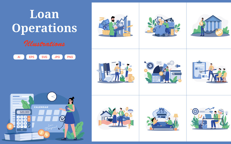 M601_ Loan Operations Illustration Pack