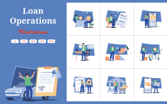 M614_Loan Operations Illustration Pack