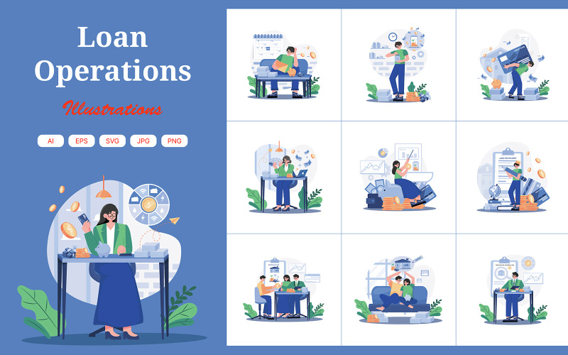 M615_Loan Operations Illustration Pack