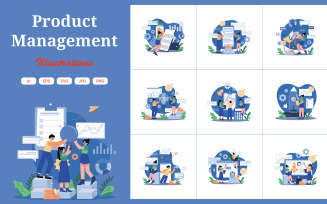 M618_Product Management Illustration Pack