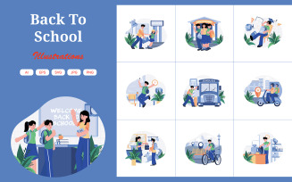 M620_Back To School Illustration Pack