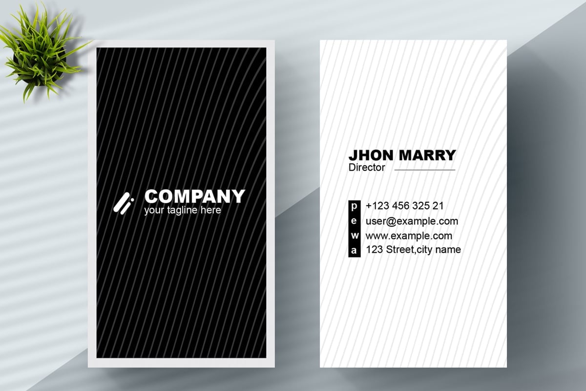 Template #378367 Business Card Webdesign Template - Logo template Preview