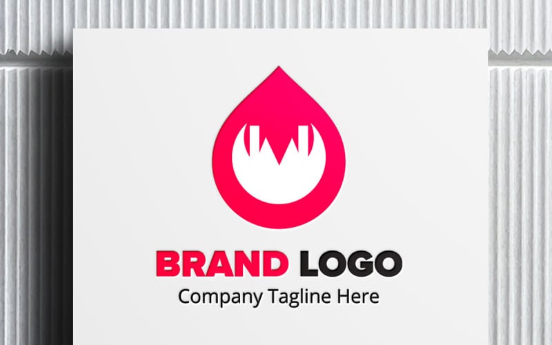 Brand Logo Layout Template Corporate Identity