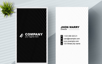 Creative Company Business Cards Template