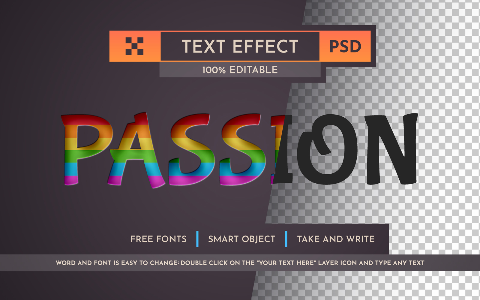 Template #378424 Text Effect Webdesign Template - Logo template Preview
