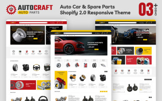 Autocraft - Auto Car & Spare Parts Mega Store Multipurpose Shopify 2.0 Responsive Theme