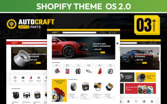 Autocraft - Auto Car & Spare Parts Multipurpose Shopify 2.0 Responsive Theme