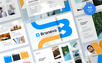 Branevo - Brand Identity Guidelines Presentation Keynote Template