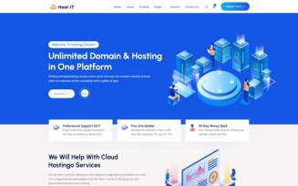 Host IT – Hosting Provider & WHMCS HTML5 Template