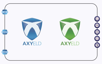 Modern Design AXYELD Logo