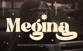 Megina - Decorative Serif Font