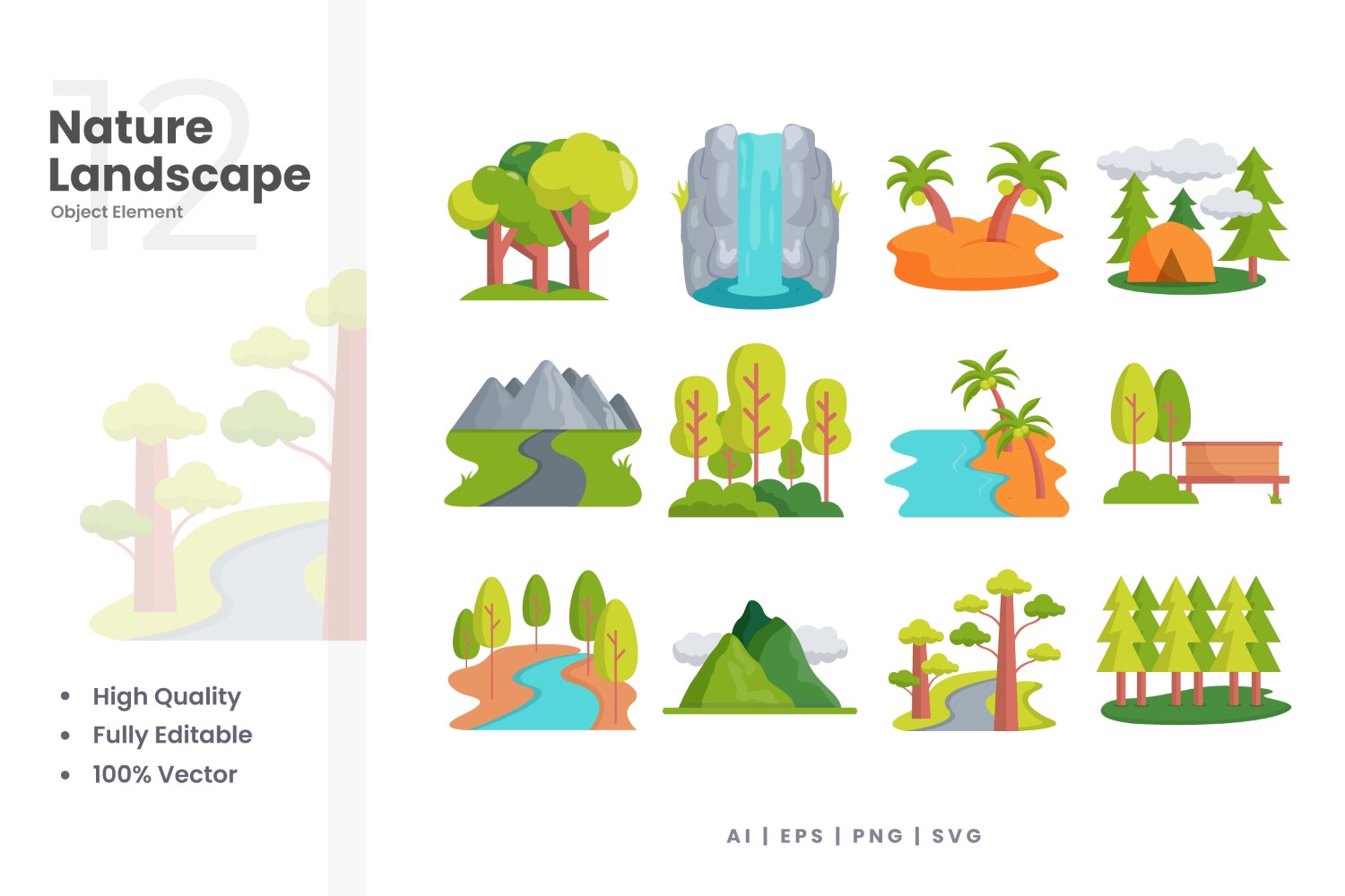 Template #378607 Icon Nature Webdesign Template - Logo template Preview