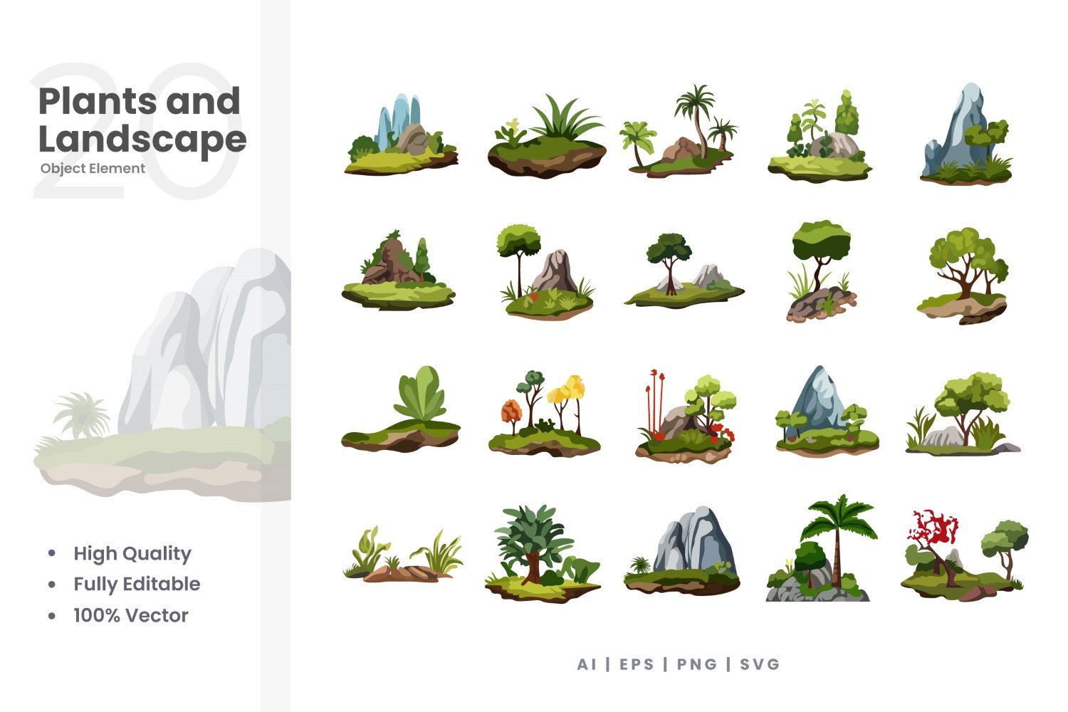 Template #378610 Plants Landscapes Webdesign Template - Logo template Preview
