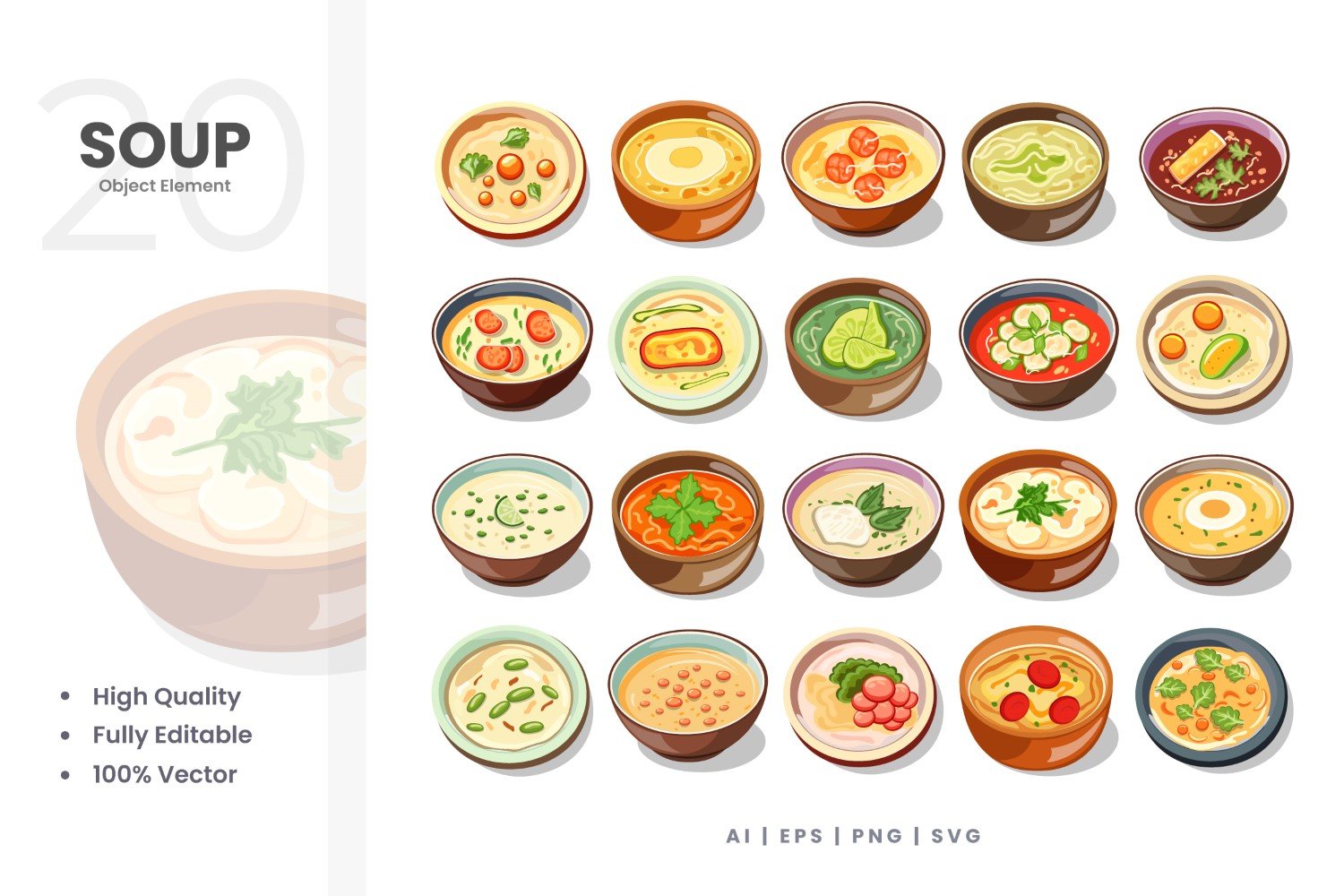 Template #378612 Flat Soup Webdesign Template - Logo template Preview