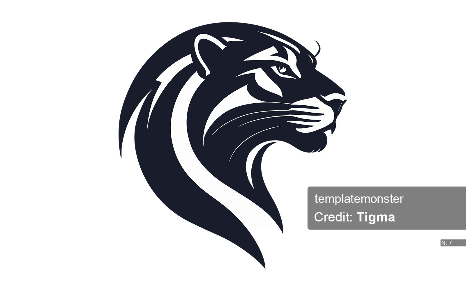 Kit Graphique #378648 Tigre Vecteur Divers Modles Web - Logo template Preview