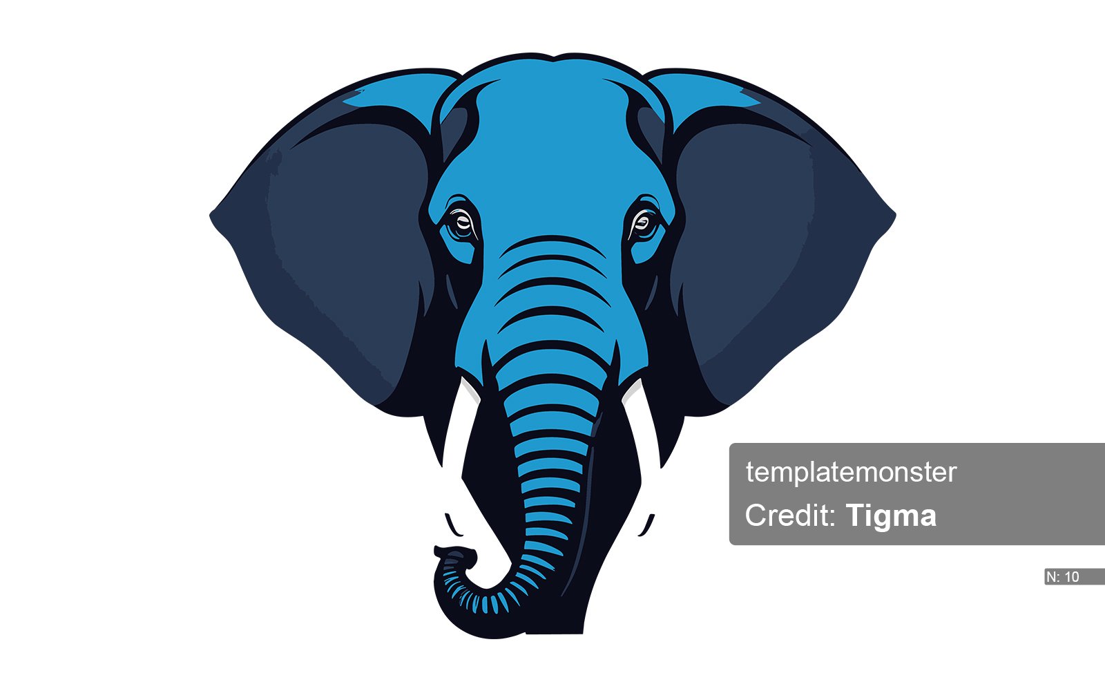 Template #378651 Elephant Vector Webdesign Template - Logo template Preview