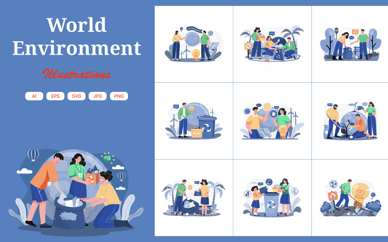 M599_ World Environment Illustration Pack 1