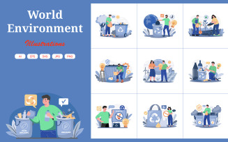 M599_ World Environment Illustration Pack 2