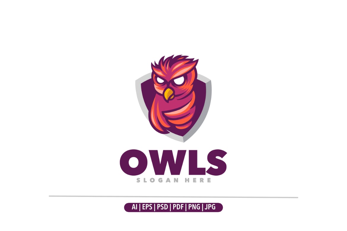 Kit Graphique #378778 Owl quipe Divers Modles Web - Logo template Preview