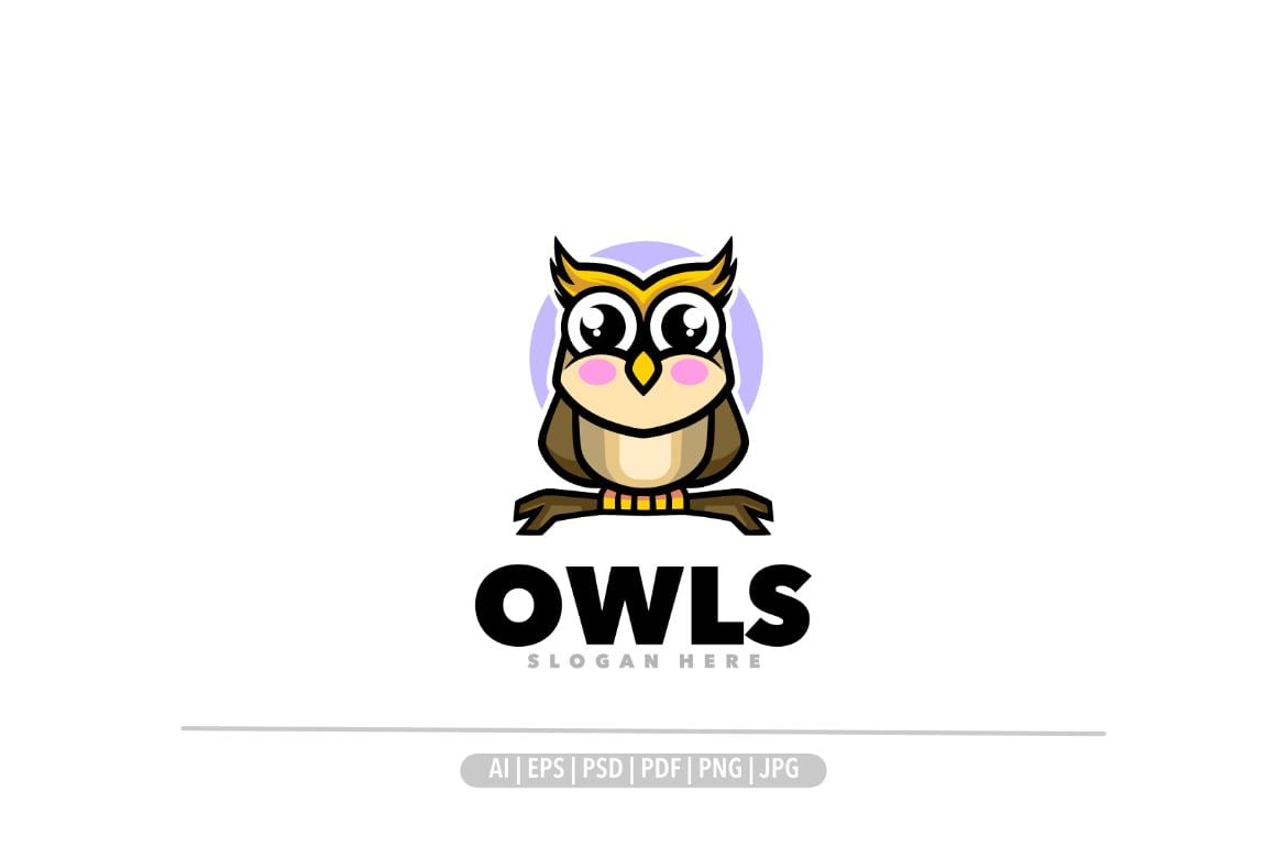 Template #378780 Cartoon Owl Webdesign Template - Logo template Preview
