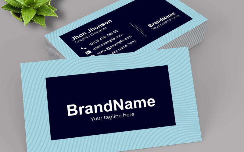 Clean - Corporate Business Card Corporate Identity